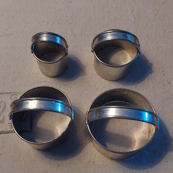 Vintage Ateco #1440 metal biscuit cutters - Picture 2 of 2